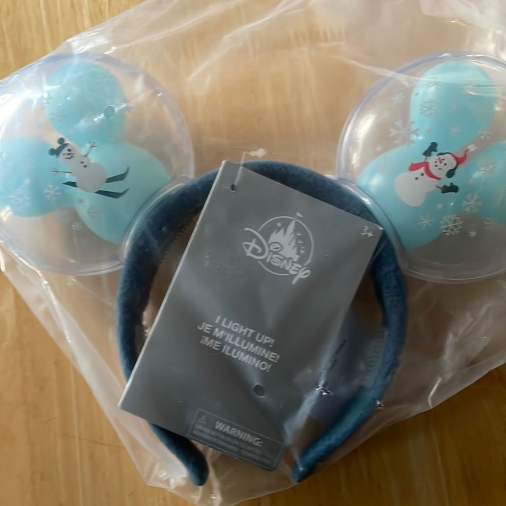 Light up Disney holiday ears